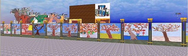 alberi d'autunno