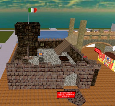 Il castello di Nicole e delle sue compagne